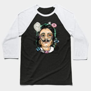 The Mind Of Dali Baseball T-Shirt